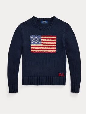 Vintage Polo Flag Sweater